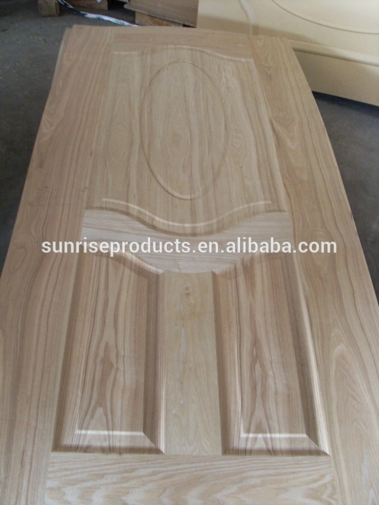 HDF Plywood Moulded Veneer Melamine Door Skin