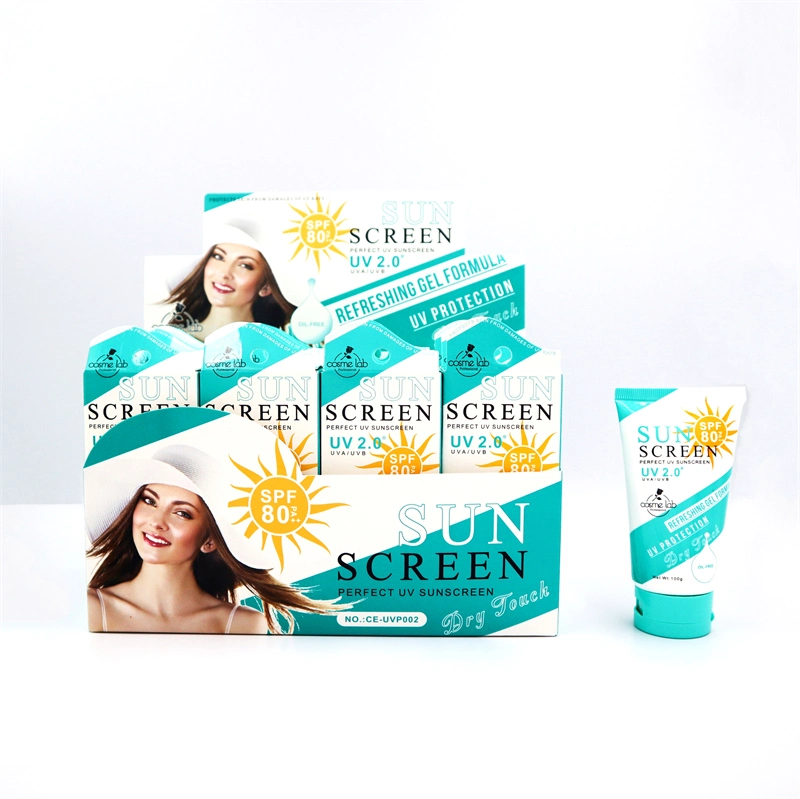 OEM ODM SPF 70 Sonnenschutz Sonnenschutz-Bildschirm Isolation UV Whitening Sun Block Creme Moisturizer Bio Sonnencreme