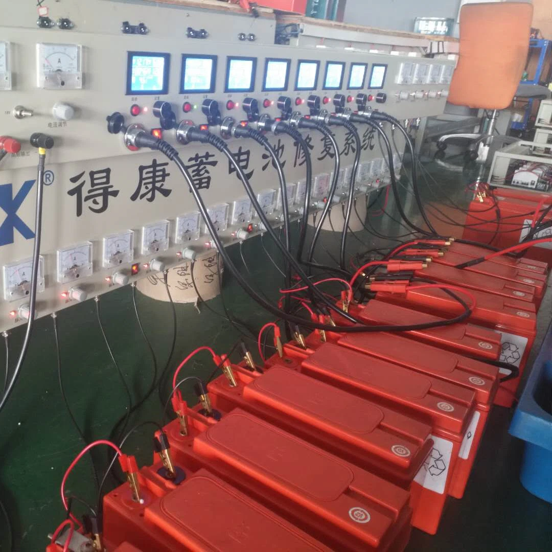 Gel AGM VRLA Lead-Acid Storage Battery Testing/Pulse Desulfation/Activation/Capacity Restoring Battery Repair Equipment