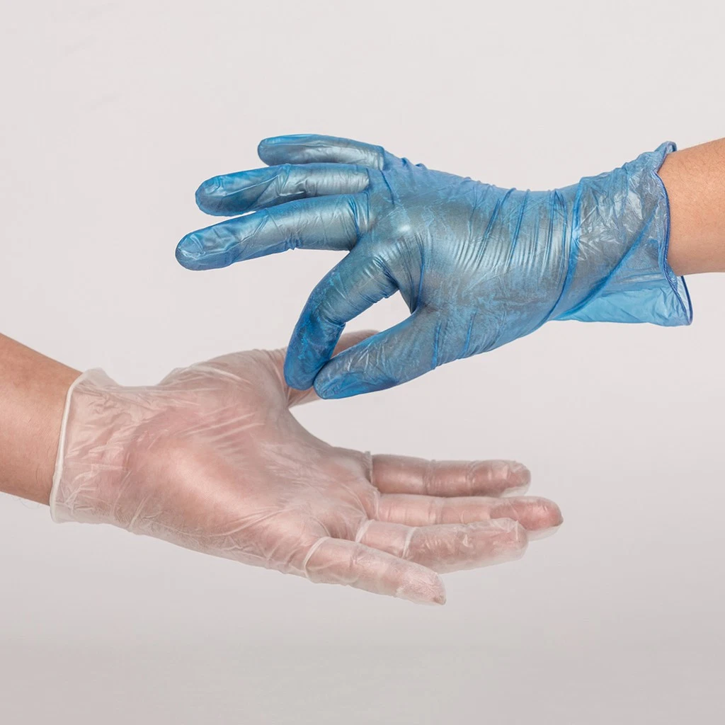 Work Disposable Vinyl Gloves, PVC Gloves with CE FDA ISO Approved in China