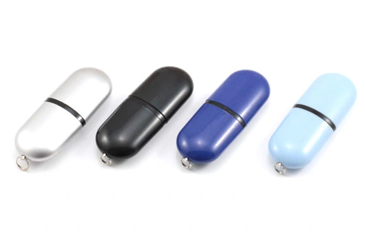 Pill Shape Custom USB Flash Drive, Logo Printing Accepted U009/Sy006