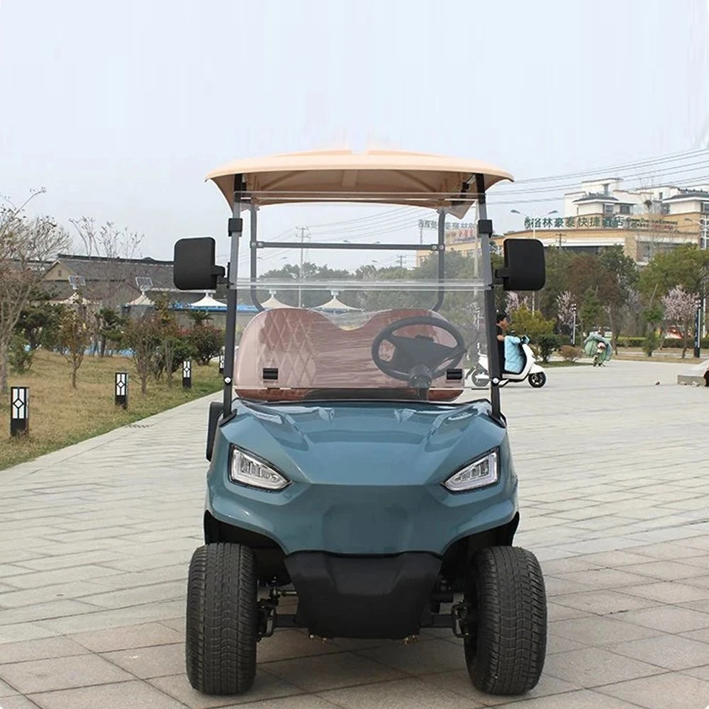 2022 Nuevo Diseño de la Marca autobús turístico eléctrico Golf Mayoreo 2 Coche de golf Seater Golf Cart Turismo Club de autobuses Cart Electric Golf
