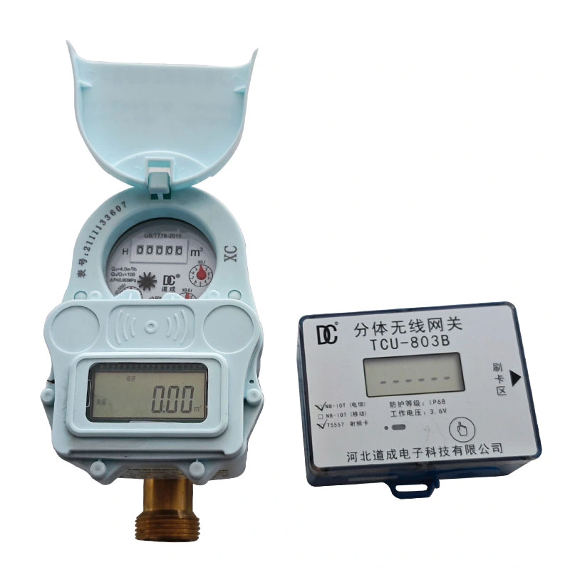 Factory Wireless Remote Valve Controlled Water Meter Remote Reading Flow Meter