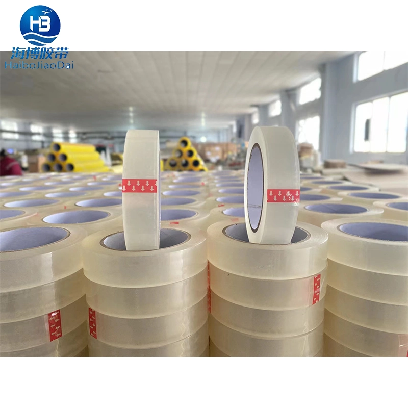 Strong Adhesive High Performance with Synthetic Rubber Resin Waterproof BOPP Clear Packing Adhesive Tape Price