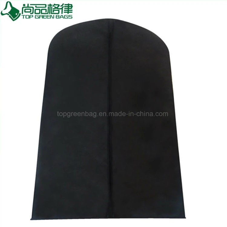 Custom Reusable Dust Foldable Non Woven Dress Garment Suit Cover Bag