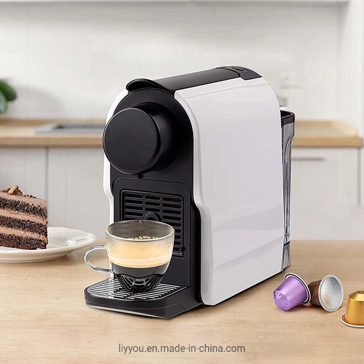 Home 4 todo en uno compatible con multifunción Nespresso Espresso Cafetera de cápsulas de 3 en 1