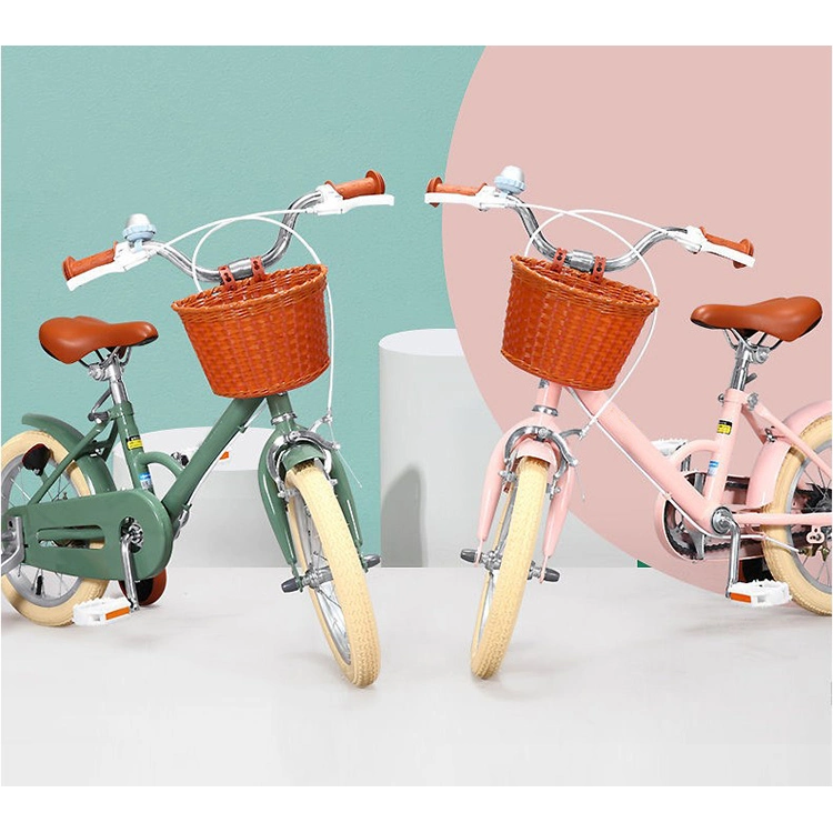 En71 Standard New Model Children Bicycle Girls Boys Custom Kids Bike for 7 Years Child Cycle for Sale with Training Wheels