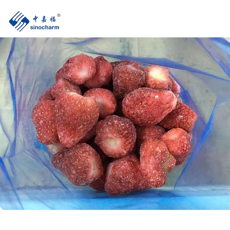 Sinocharm HACCP Frozen Fruits Factory 1kg Bulk 15-25mm Wholesale Price Frozen Strawberry