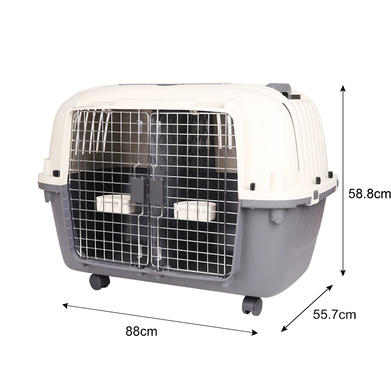 Airline Approved Luxury Small Pet Kennel Crates Dog Carrier for Travel