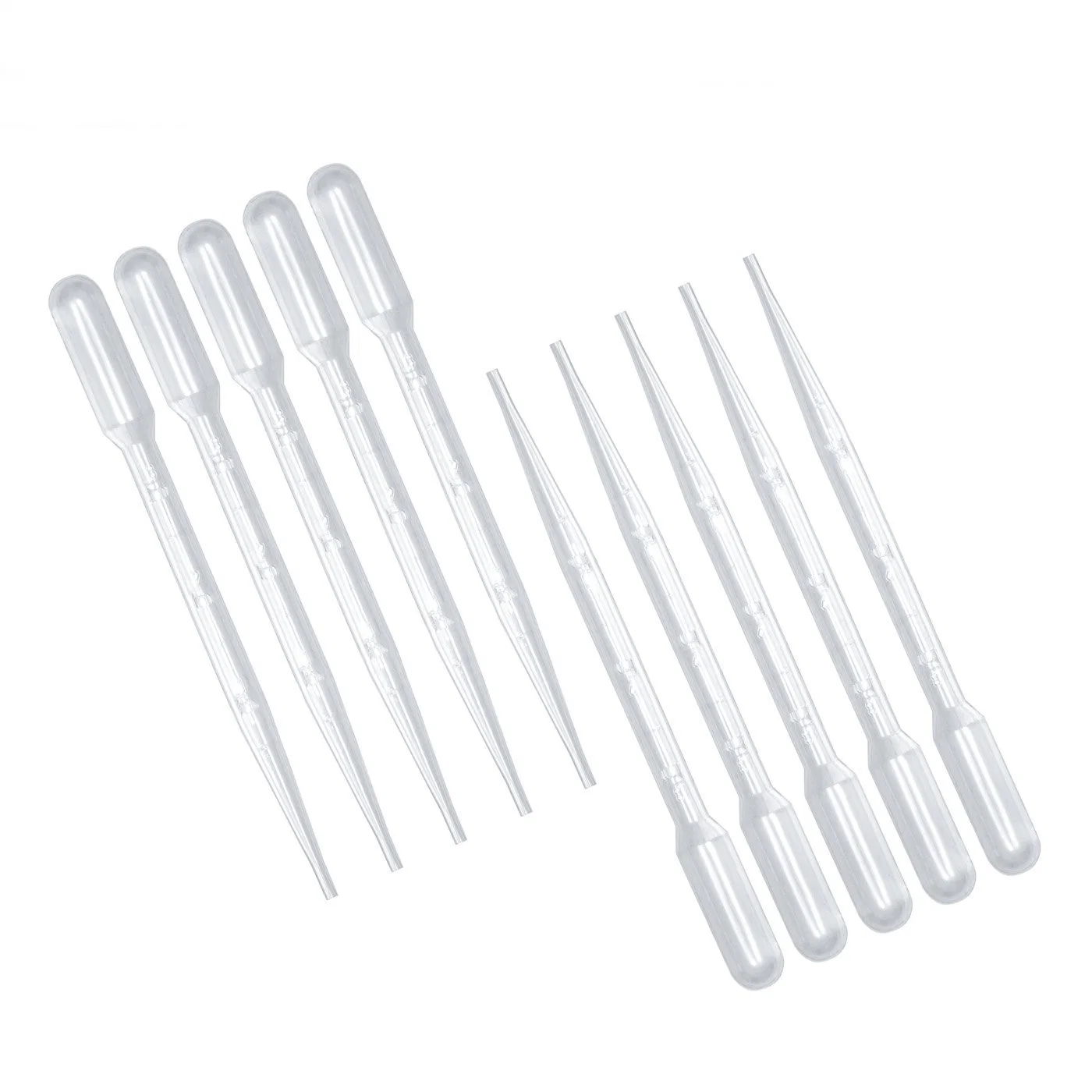 Goma pastos de vidrio de laboratorio médico pipetas pipetas gotero