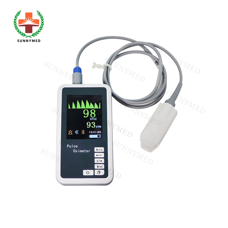 Sy-C017n Medical Ce Handheld Fingertip Handheld Pulse Oximeter for Sale