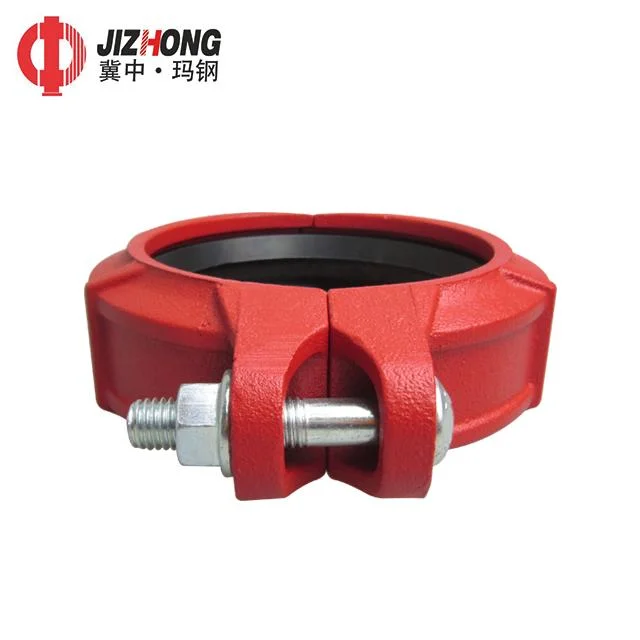 Made in China Grooved Fittings Painted Rigid Coupling for Water/Fire/Sewage System