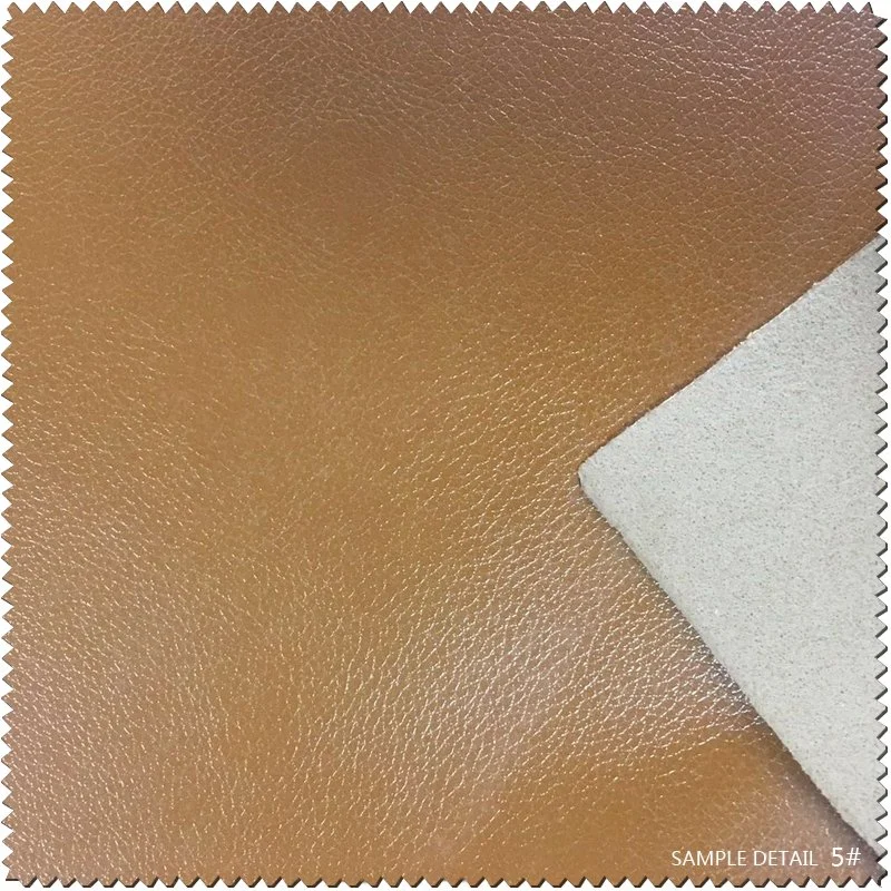 Oil Faux PU Artificial Synthetic Leather for Belt