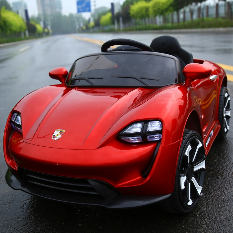 Children&prime; S Simulation Car Electric Toy Car with LED Light and Bluetooth