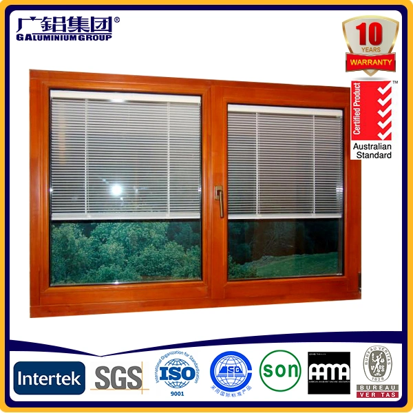 China Aluminium Magnetic Control Shutter Window