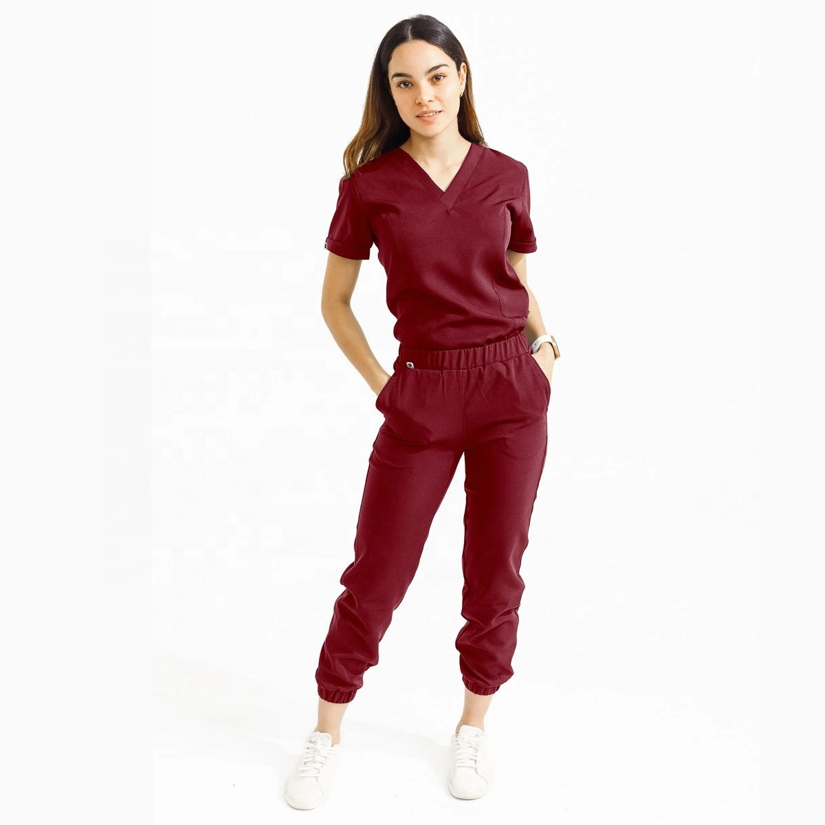 Best Quality Doctors and Nurses Female Scrub Nursing Uniform Sets Medical Scrub Hospital