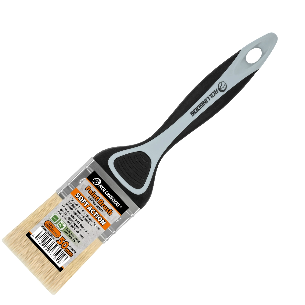 Rollingdog PRO 10600 50mm Srt Pinceau à peinture lisse, doux, de bonne qualité pour outils de maison.