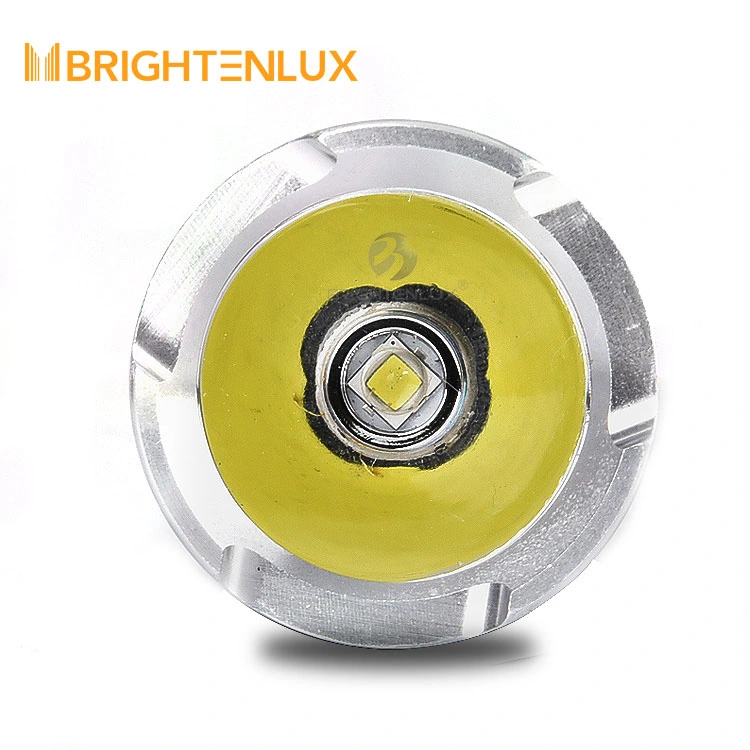 Brighttenlux Nueva fábrica diseñada Venta a granel USB impermeable Zoomable Tactical Mejor linterna LED recargable Mundos más brillante