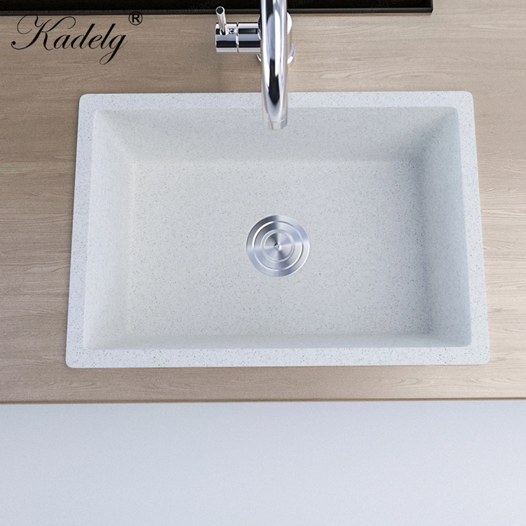 Quartz OEM/ODM Grey Color Kitchen Washing Kitchen Basin