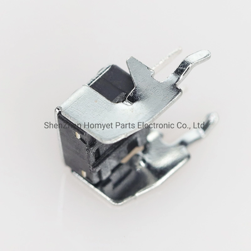 Tht Tact Switch 6X6 mm Right Angled Type with Ground Terminal