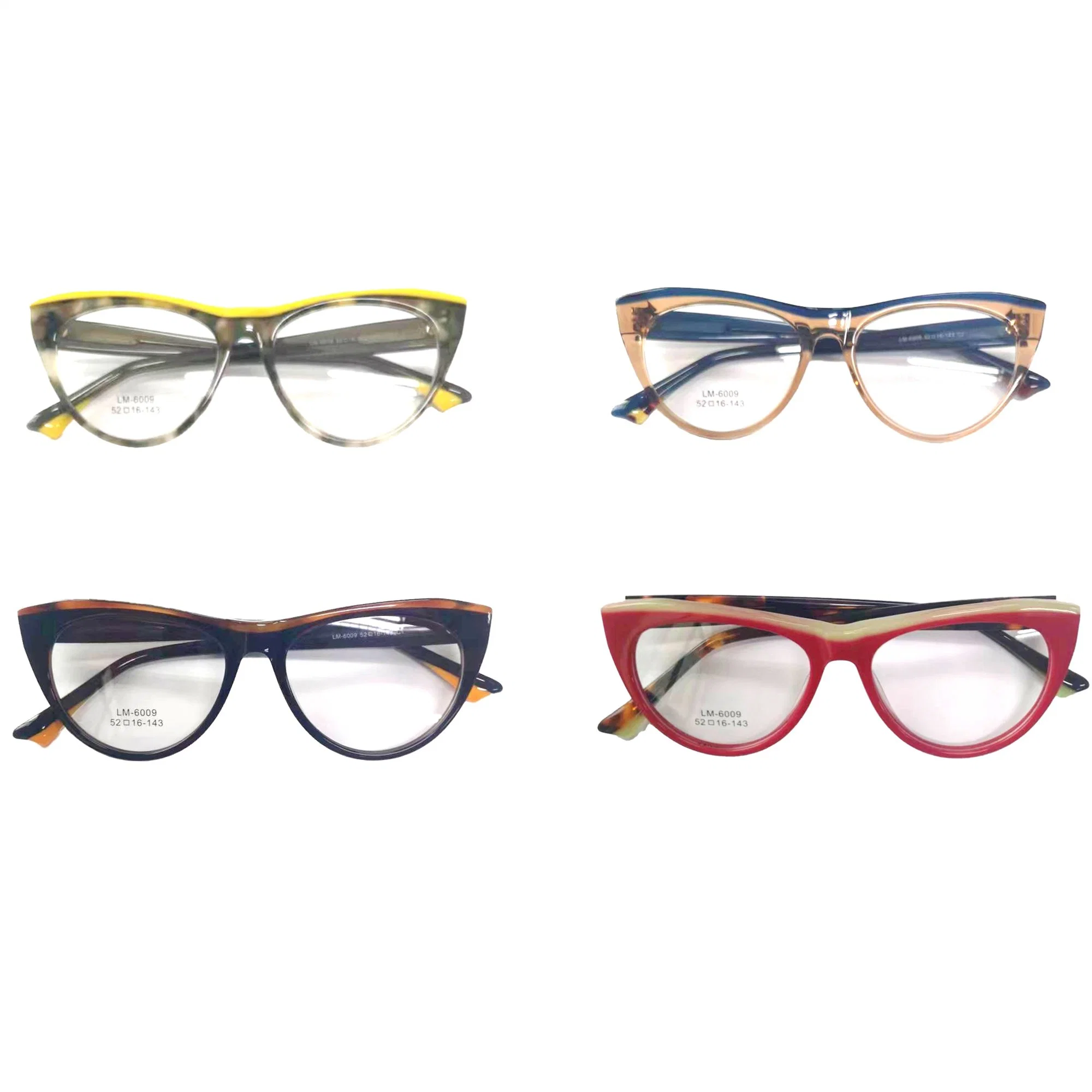 Fashion and Colorful Acetate Ladeis Eyewear Optical Reading Glasses Frame