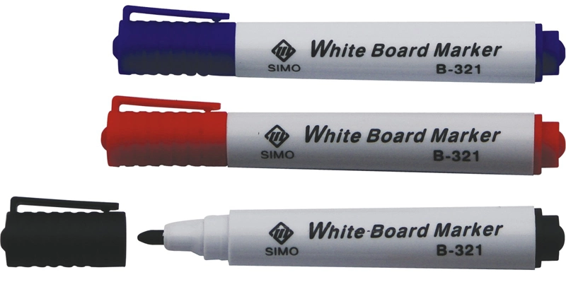 School Use Education Type Cheap White Board Mark Pen (B-321)