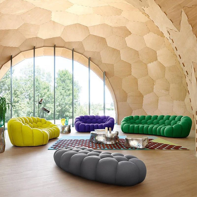 Modern Living Room Sofa Armchair Football Design Hotel Sofa Set Furniture Living Room Bubble Sofa Chair