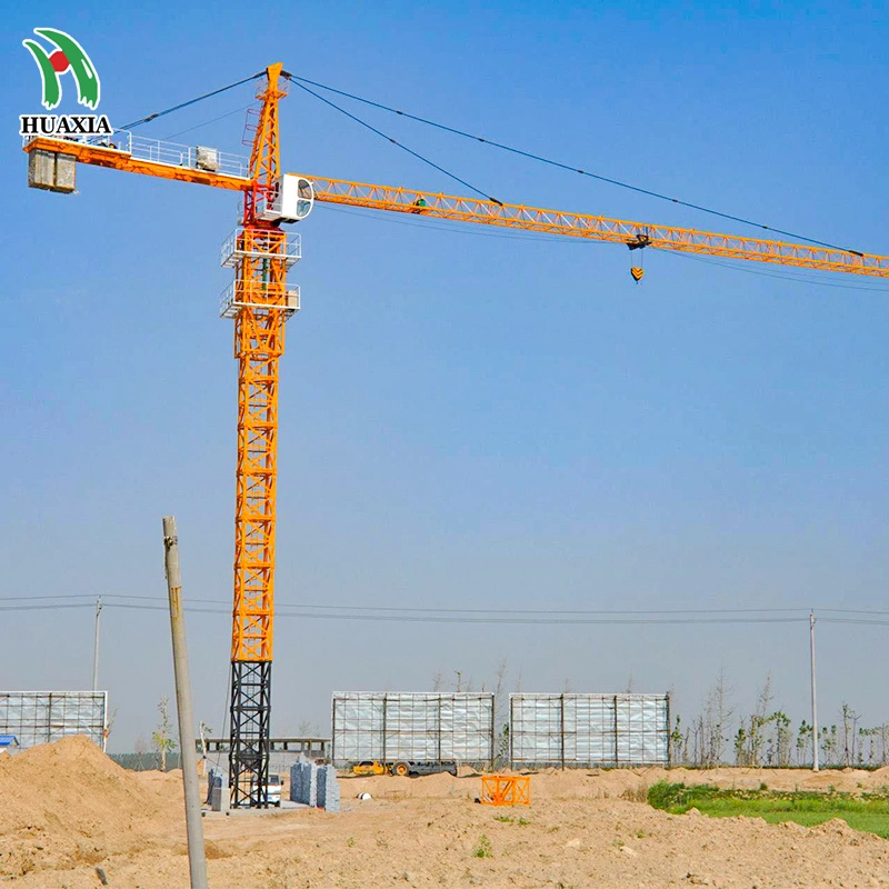 6ton Qtz63 Construction Crane Tower Cranes Electric Tower Crane New Product 2023 Provided Building Construction 6 Ton