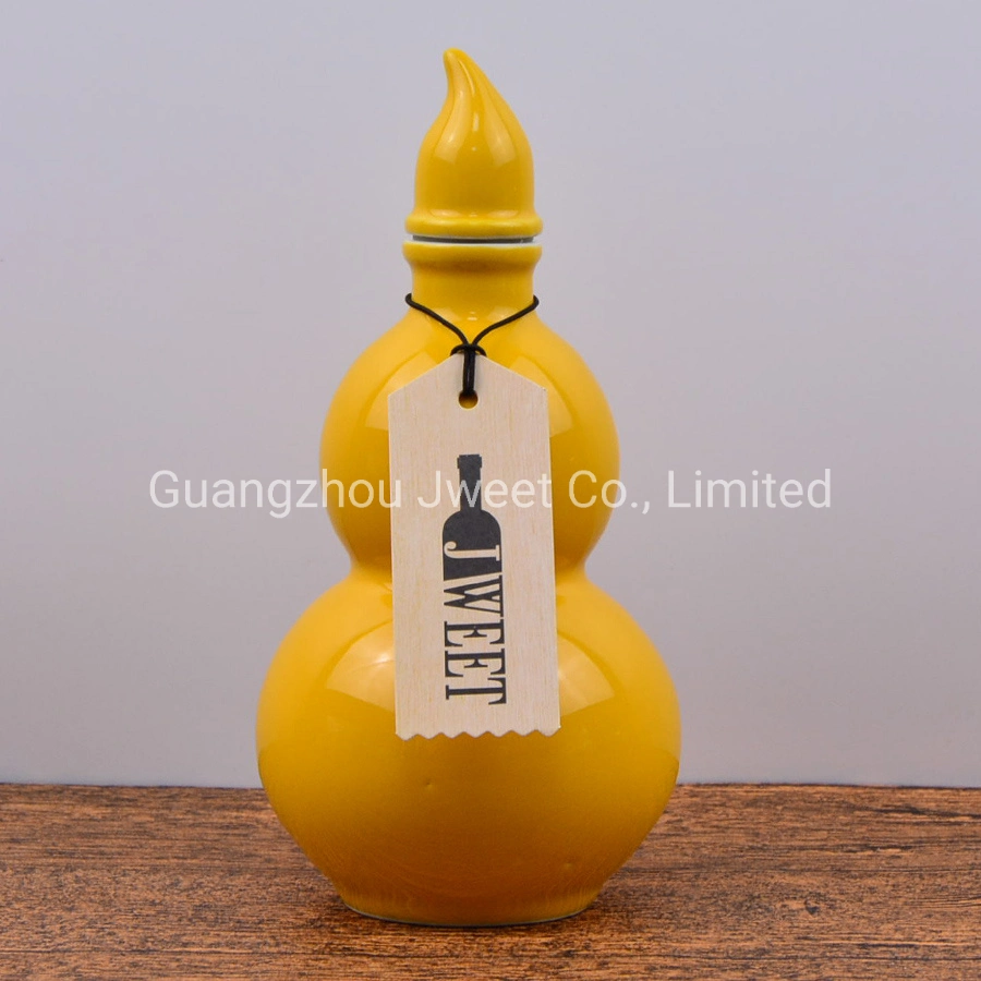 Forma de Calabaza personalizada botella vacía disponibles para el envasado de vino / / Decoración / Jarrón