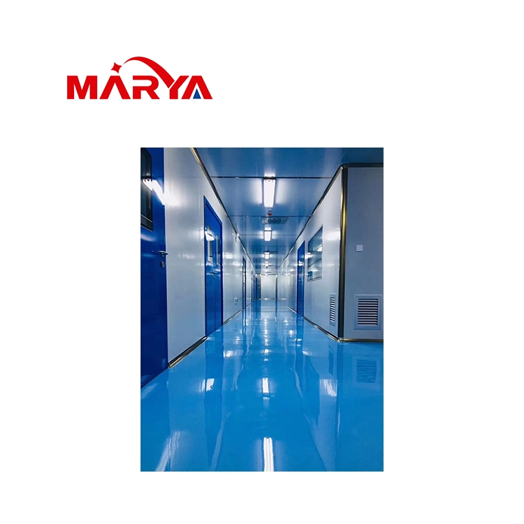 Marya Dust Free Room ISO5/6/7 Cosmetic Production Cleanrooms with Stainless Steel Sliding Door