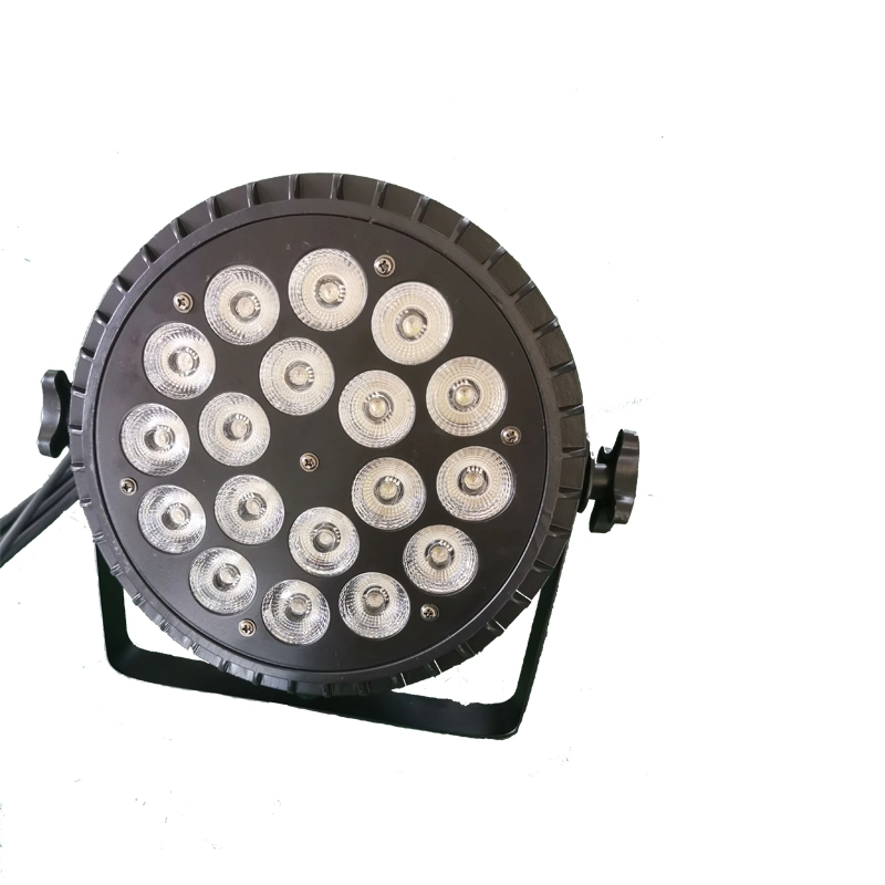 Fase de LED Light 18 RGBW 4NO1 televisão LED de luz PAR Estágio Profissional Piscina Iluminação PAR