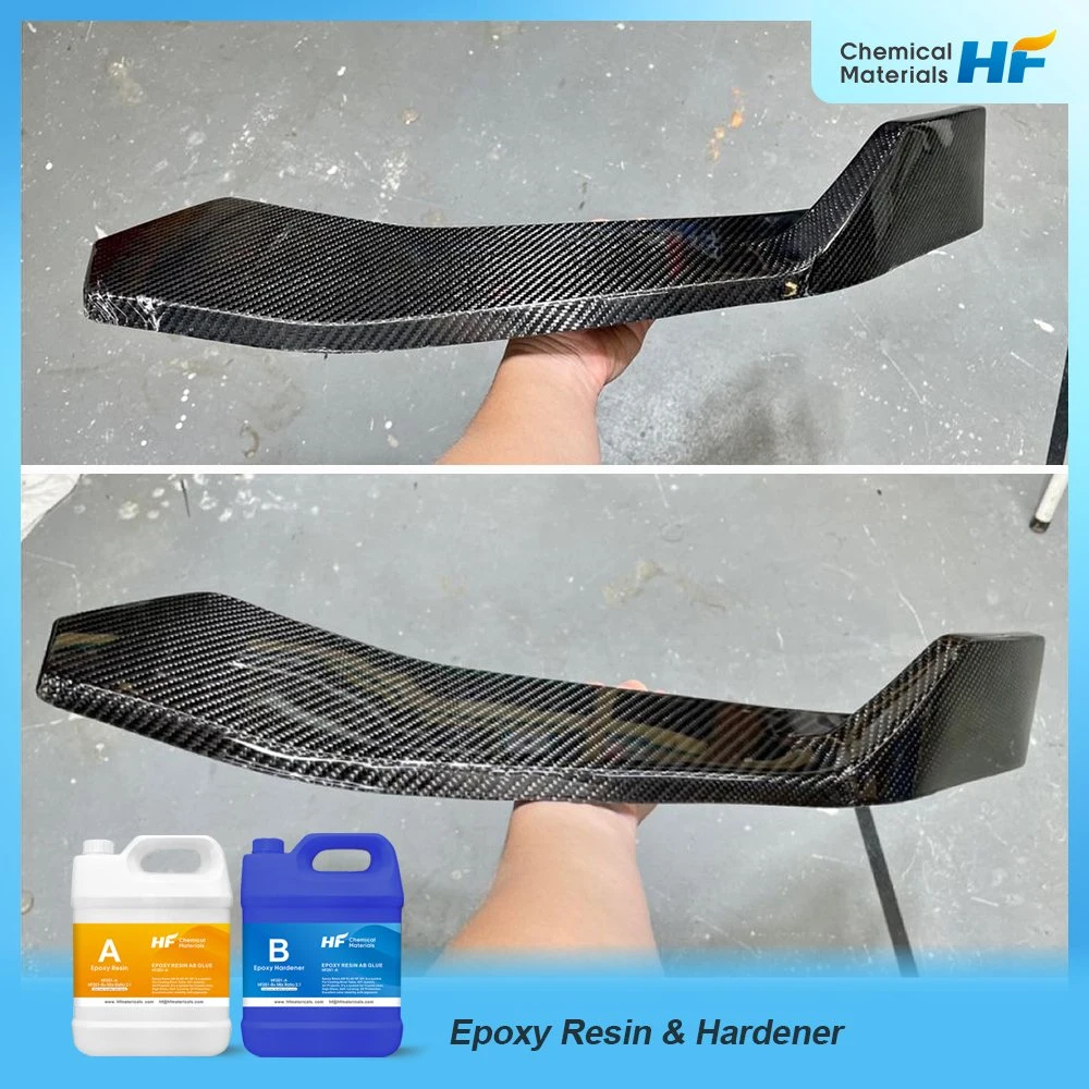 High quality/High cost performance Two Components for Car Carbon Painting and Car Coating Clear Liquid and High Transparent for Carbon Fibers Epoxy Resin Ab Glue