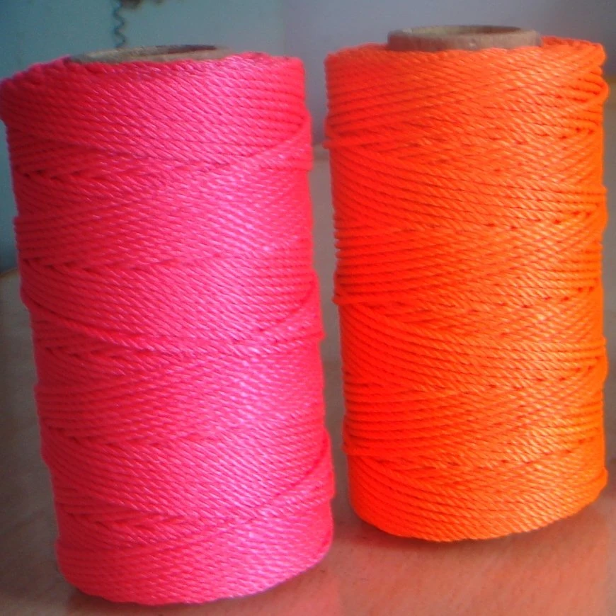 Factory Supply 210d PP PE Nylon Polyester Fishing and Building Twine