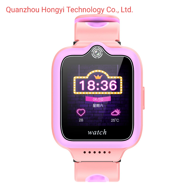 Venta en caliente K-Df69 impermeable IP67 Video llamando 4G WiFi GPS Reloj inteligente SOS Kids para niños y niñas