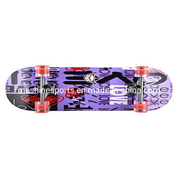 La alta calidad 7telas 100% de la Plataforma de Arce Canadiense de skateboard en blanco para los jóvenes de la chapa