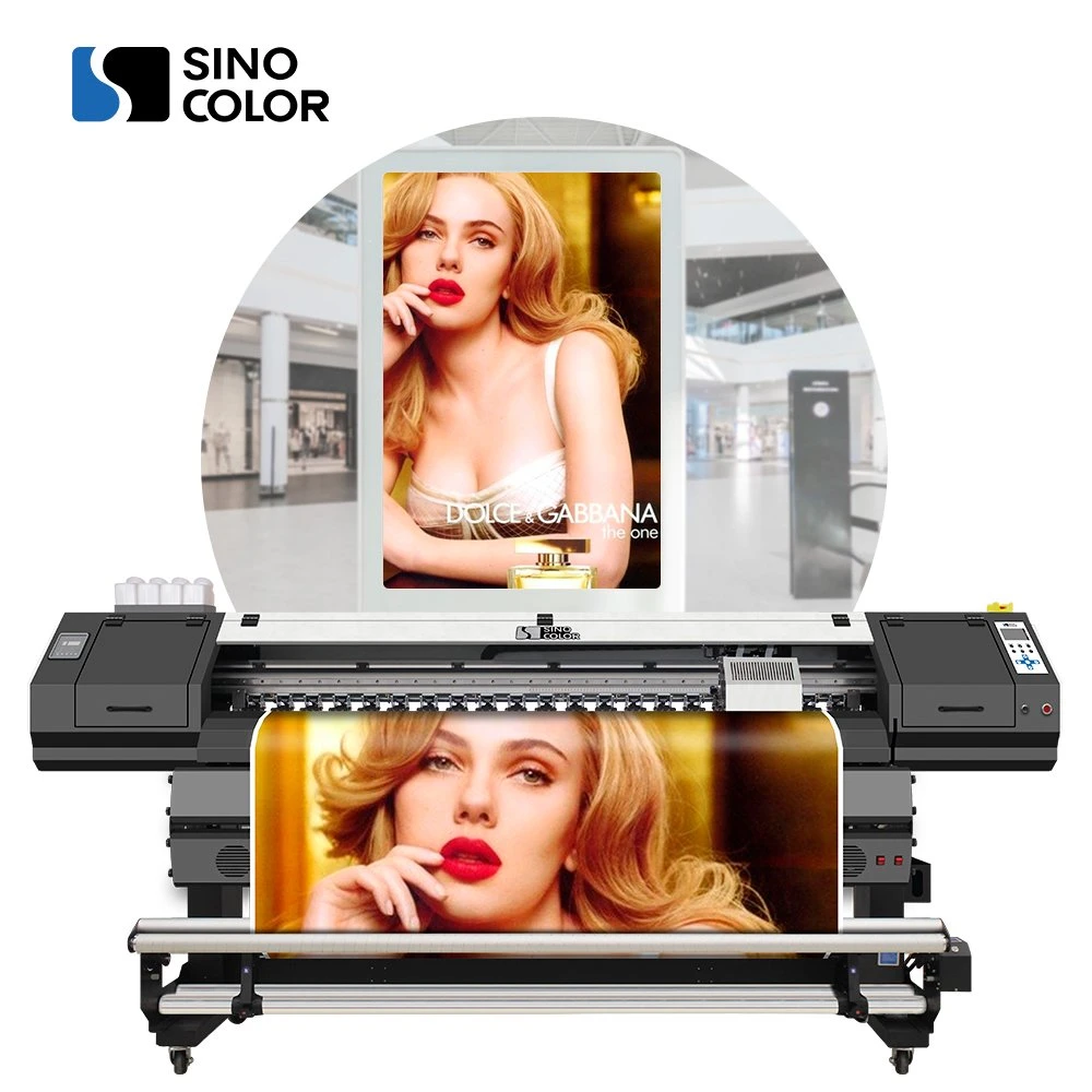 1,8 millones de 6M Inkjet Impresora de gran formato lona XP600 I3200 cabeza