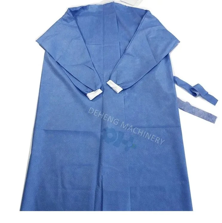 Fully Automatic Disposable Non-Woven Isolation Gowns Making Machine Medical Surgical Gown Machine