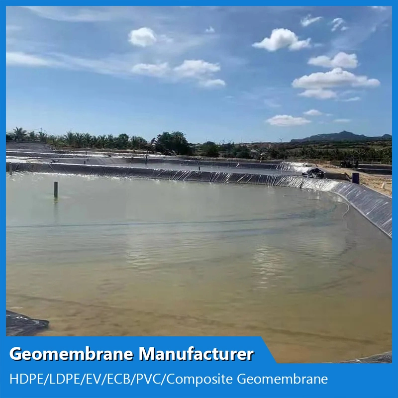 China geomembrana de HDPE Fabricante para Agricultura/Reservatório de Água Potável/Piscina/Lagoa de armazenamento/campo de tratamento de resíduos Resíduos/Anti-Seepage do sistema de irrigação