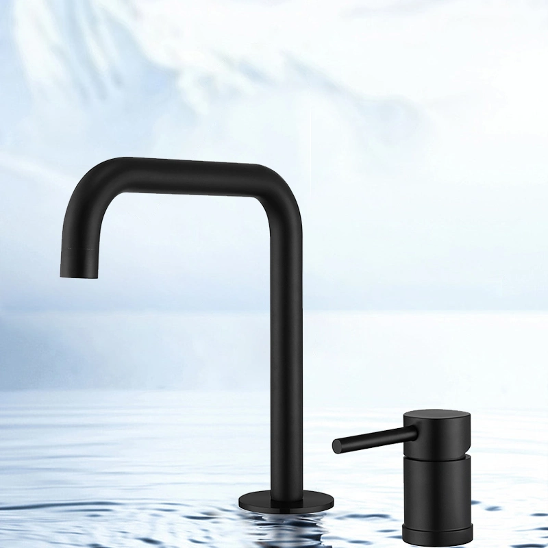 China Taps Factory Single Hole Basin Kitchen Tap Round Kitchen Mixer