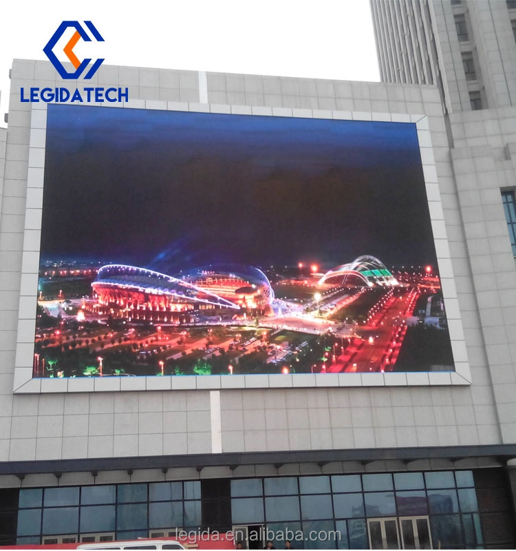 Legida Exterior Outdoor Advertising Digital Banner Totem Standee Panel Pantall P8 P10 LED Poster Display Sign