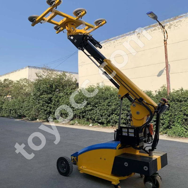 Smart Glass Vacuum Lifter avec manipulateur haute performance pour l'installation sur site avec une capacité de charge de 600 kg