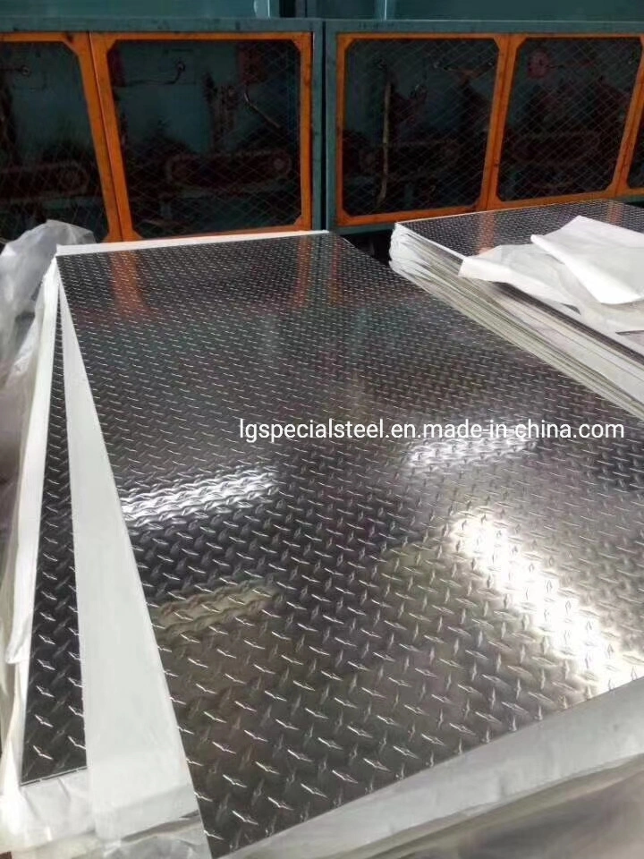 Liange 3003 6063 6061 7003 7075 8010 Aluminium Alloy Tread Plate