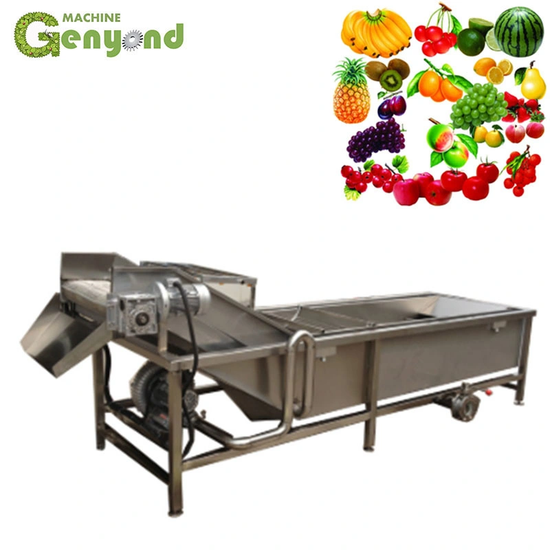 Industrielle Obst Gemüse Waschmaschine