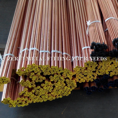 8mm Flexible Degreased Copper Pipe for Medical Gas Pipeline