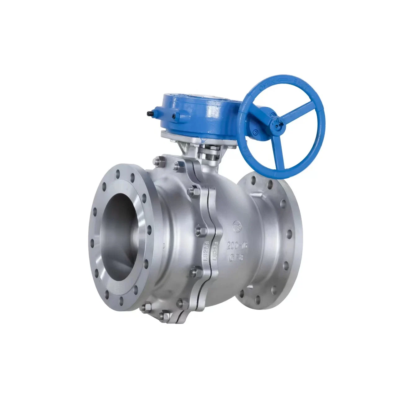 1/2 in. Full Port 150 Wsp Stainless Steel Ball Valve with Flanged Connection