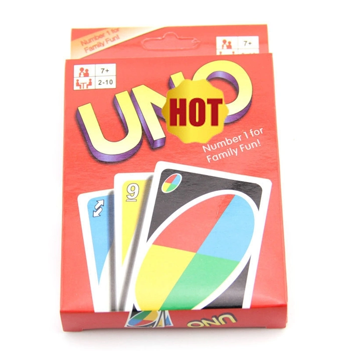 Mattel Games U-No Card Game Family Entertainment Board Game Fun Poker Playing Cards