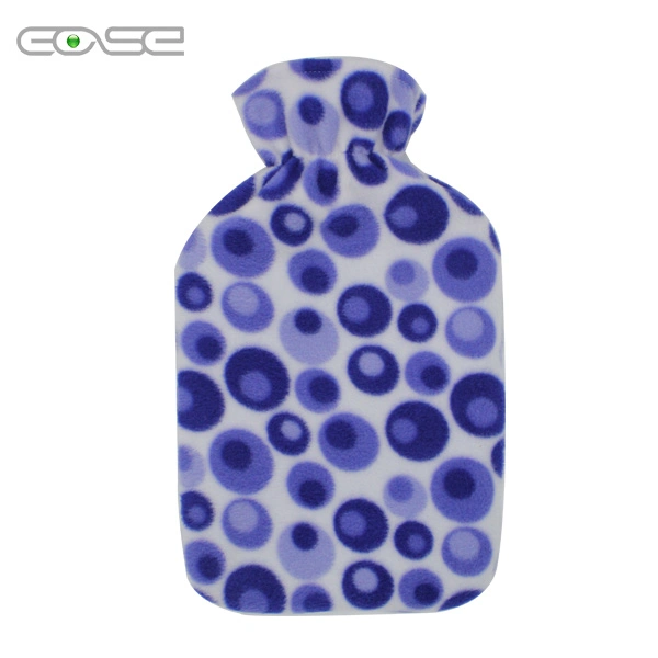 Hot Water Bottle Natural Rubber Fleece Fur Knitted Novelty Covers Free Post