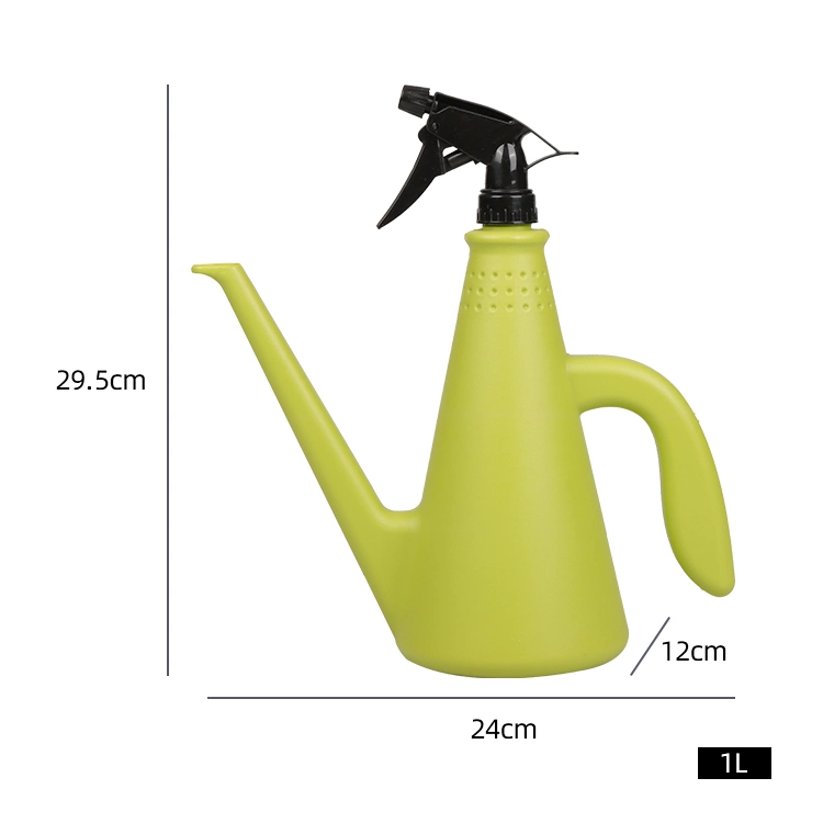 1 Gallon Plastic Plating Water Can Best Quality New Design Coffee Water Pot Custom Shape Watering Can for Home Garden (SH-0101-3)