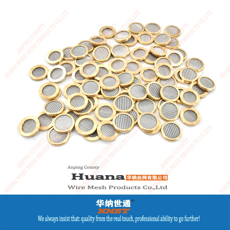 20 30 40 60 80 100 Mesh Ss 304 Plain Twill Weave Stainless Steel Woven Wire Mesh Metal Cloth Round Filter Mesh Disc