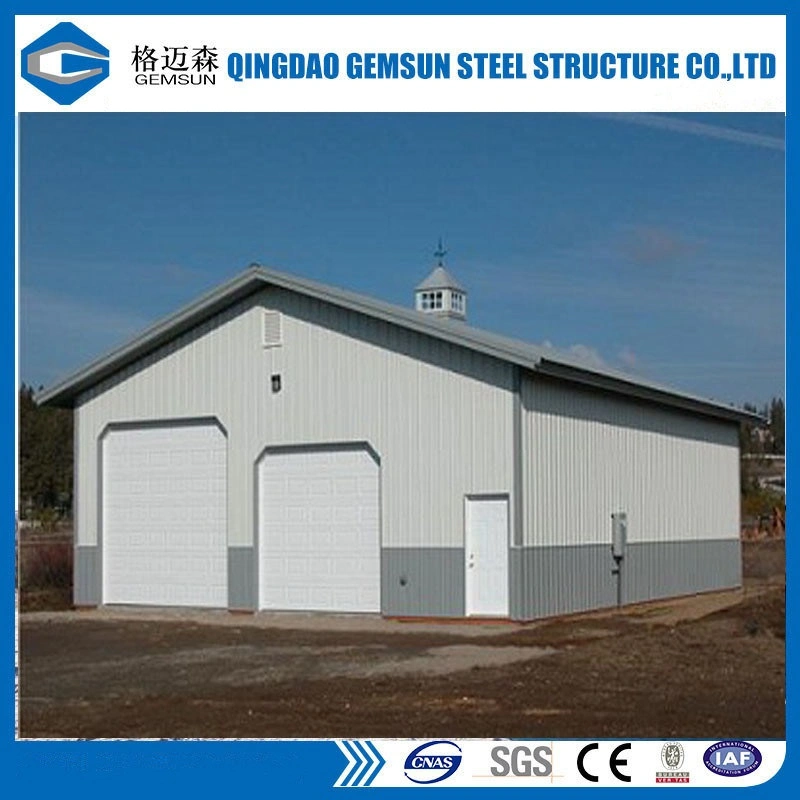 China Supply Prefab Light Steel Frame Building Storage